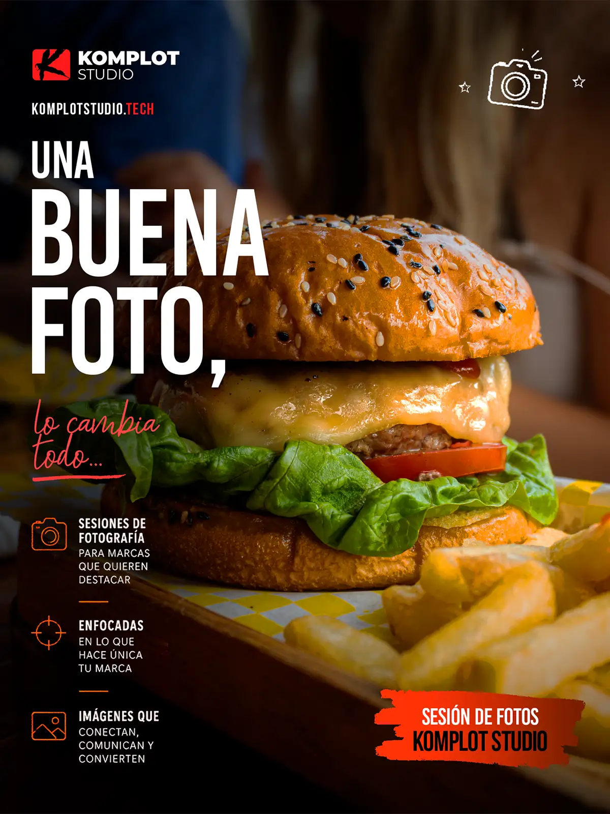 Fotografía complementaria de producto
