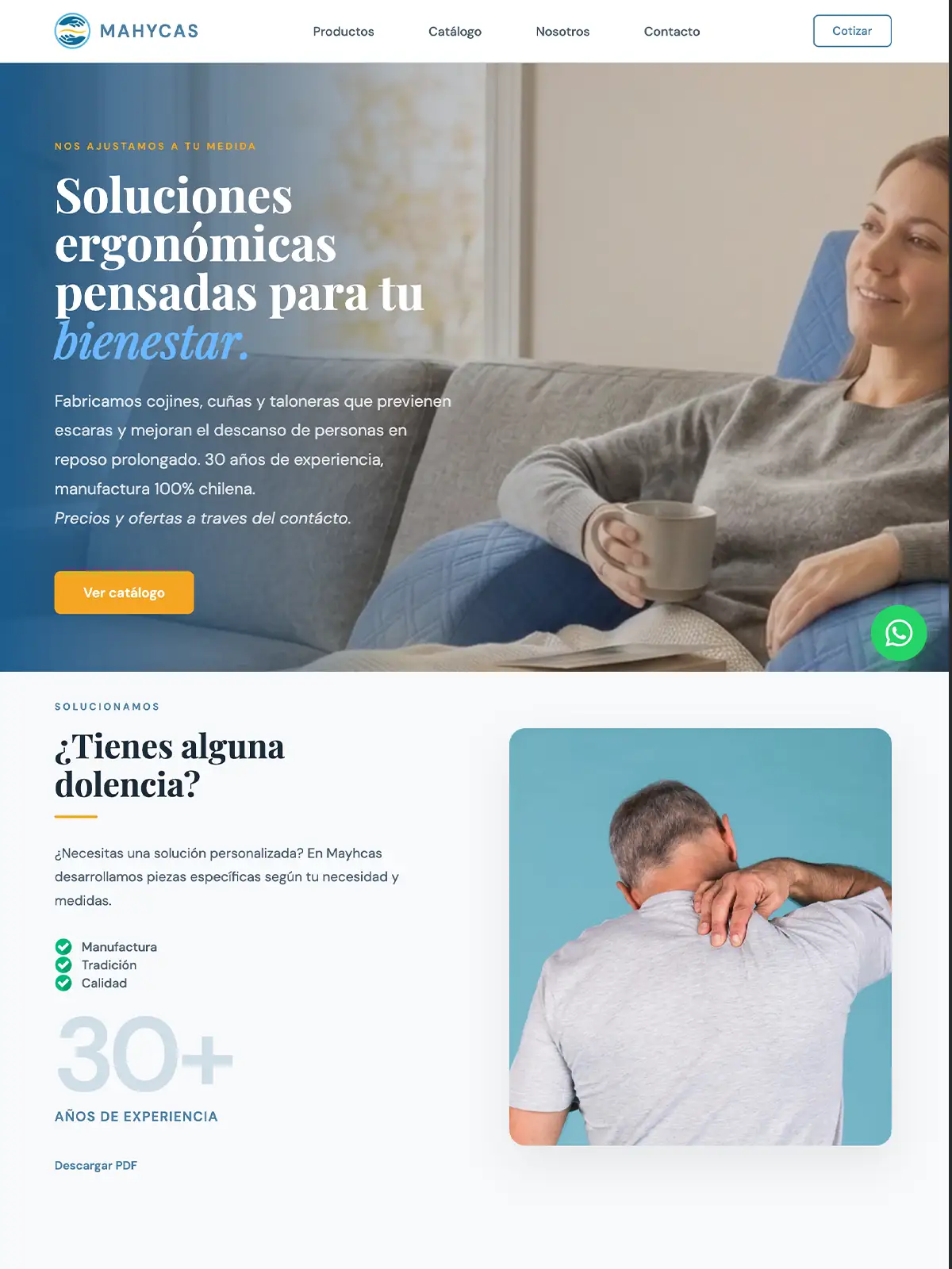 Proyecto web Mahycas